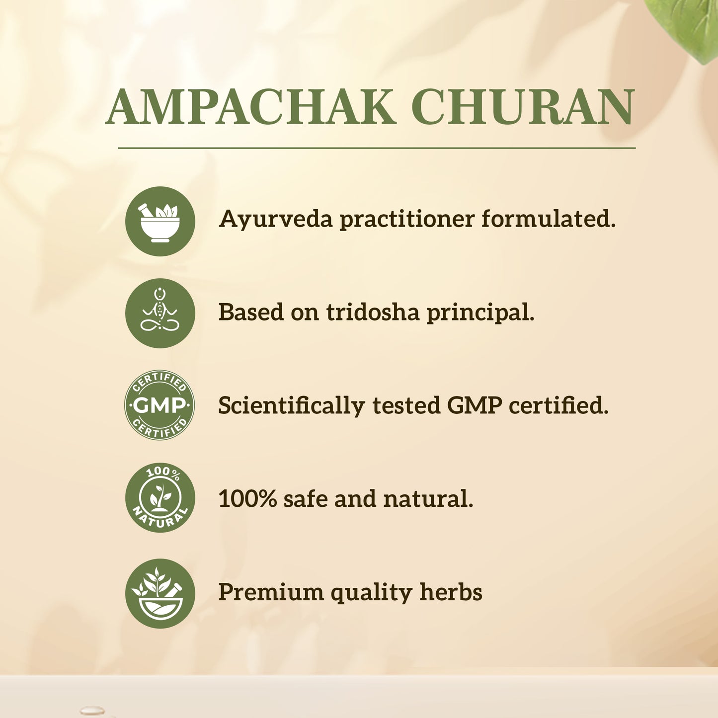 Ampachak Churan - Best Ayurvedic Treatment for Ama & Digestion