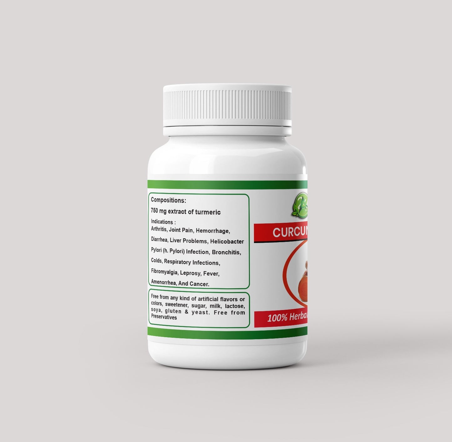 Curcumin Capsule - Powerful Ayurvedic Anti-Inflammatory Supplement