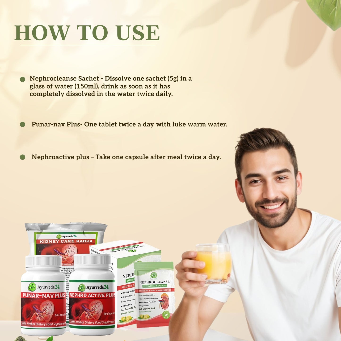 How to use Nephrocleanse