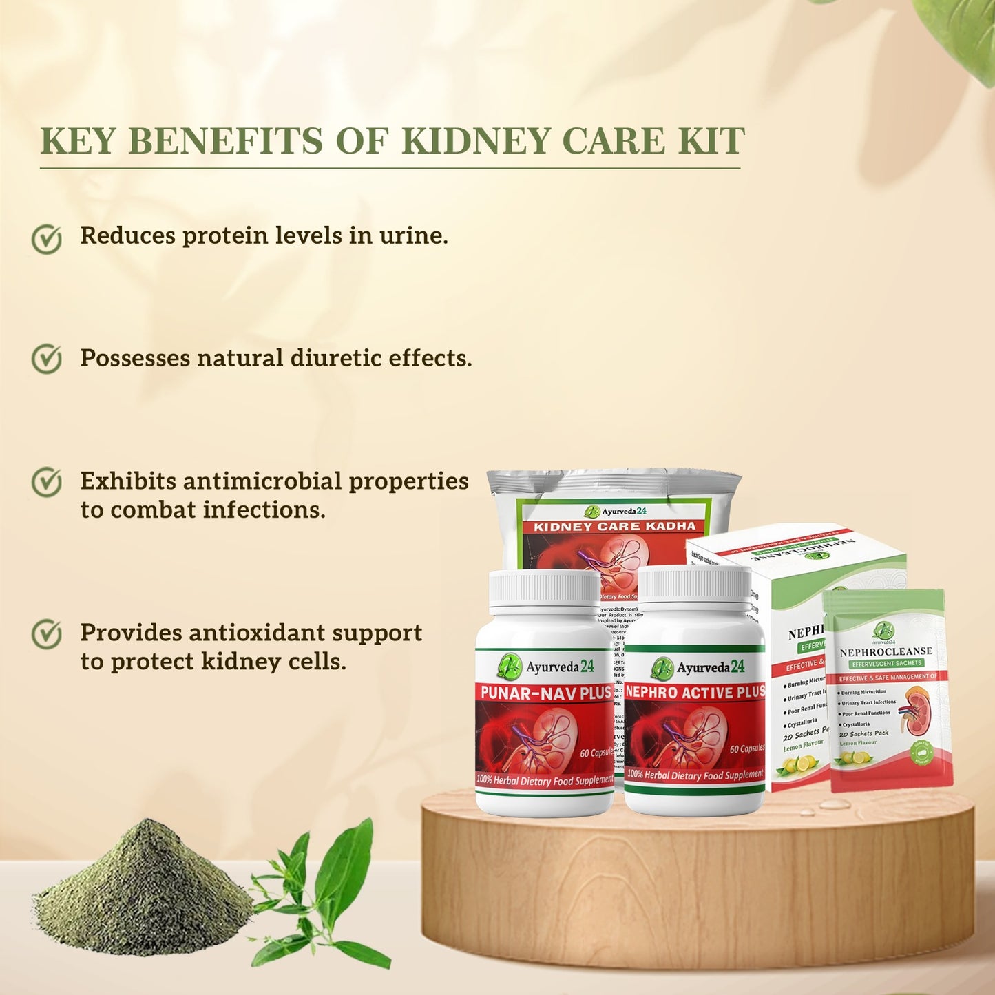 key benefits for kidney care kit