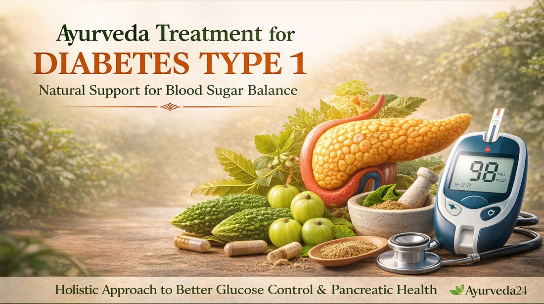 Ayurveda Treatment for Type 1 Diabetes: A Holistic Path to Better Blood Sugar Balance & Pancreatic Support