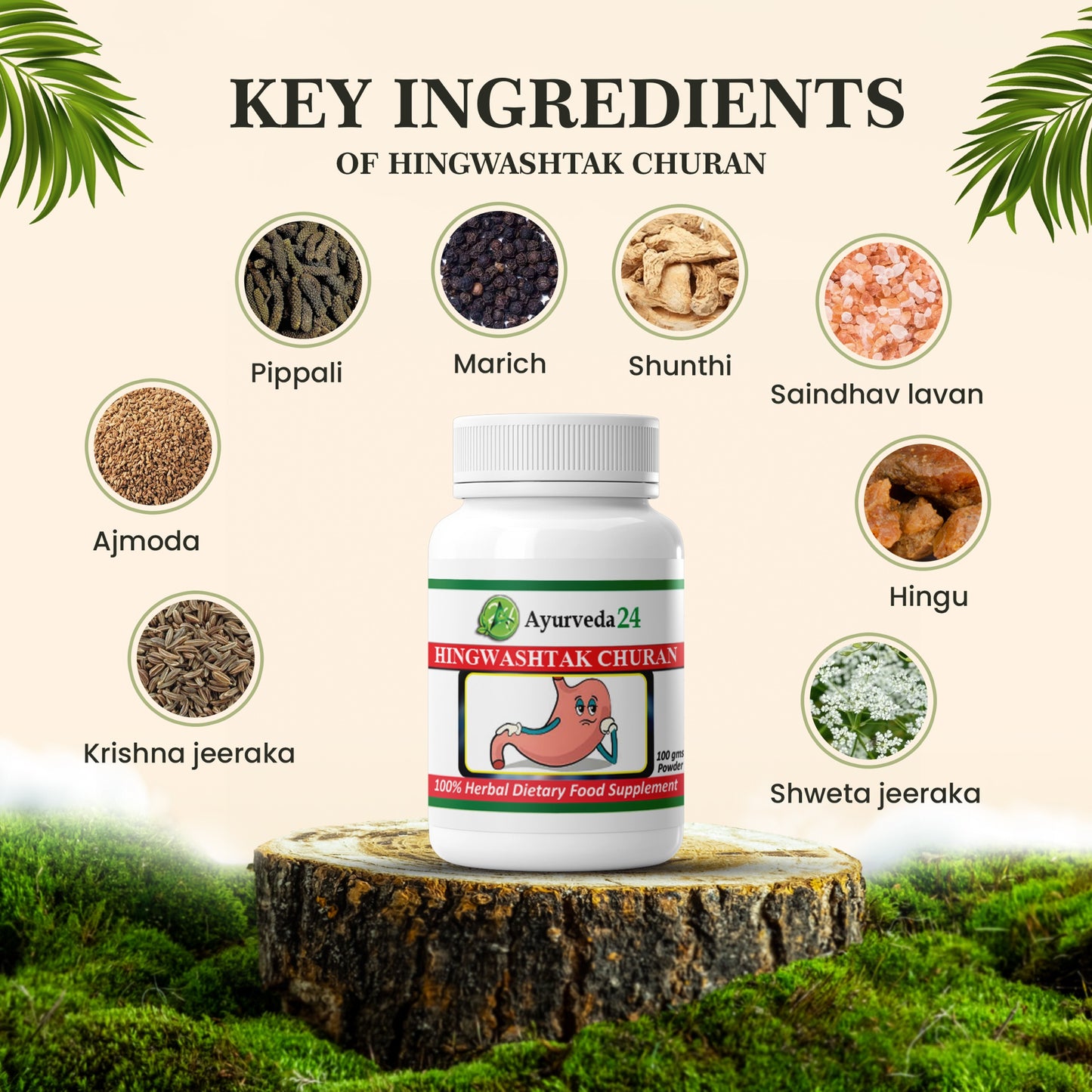Hingwashtak Churna - Ayurvedic Remedy for Improving Digestion