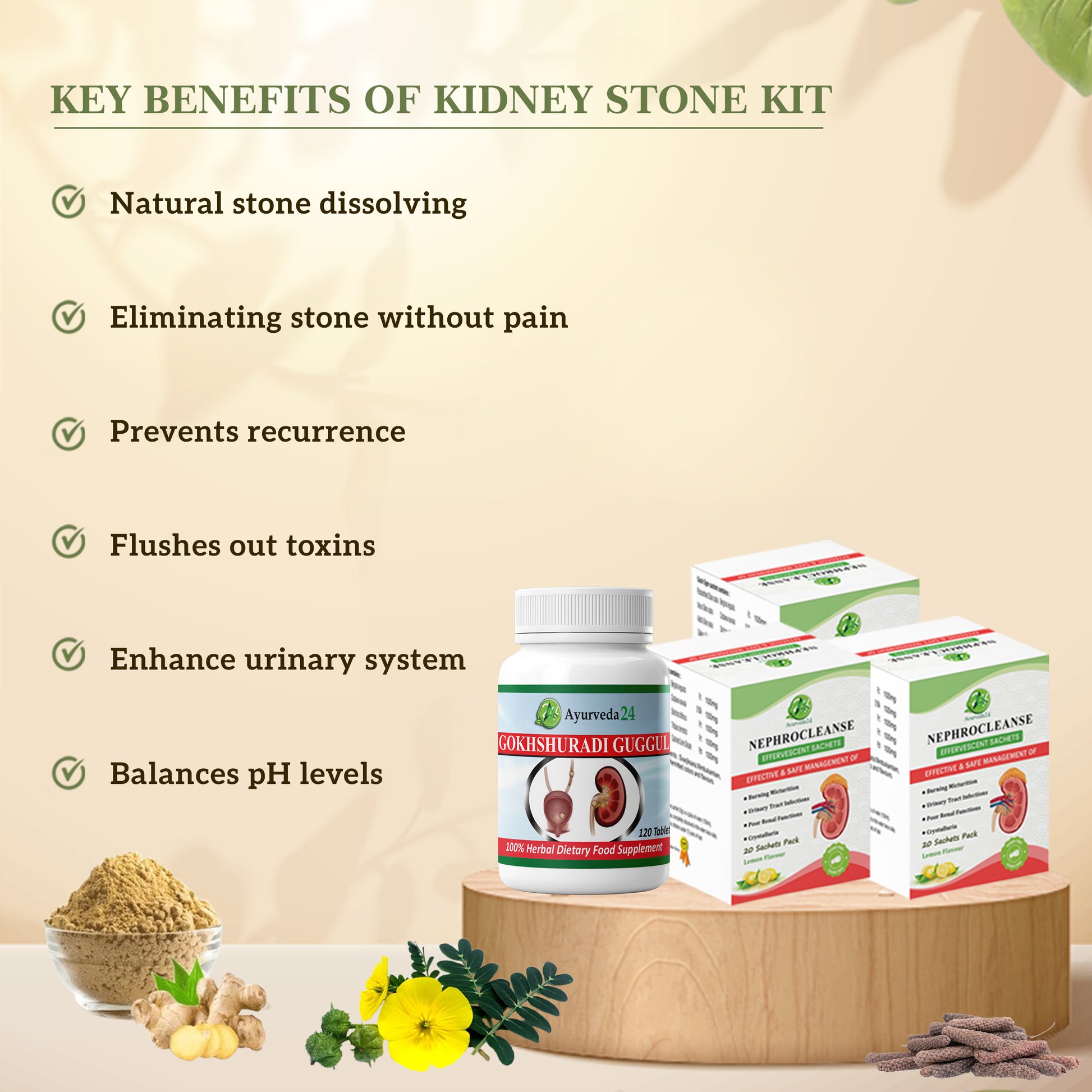 Key Benefits of Kidney stone kit