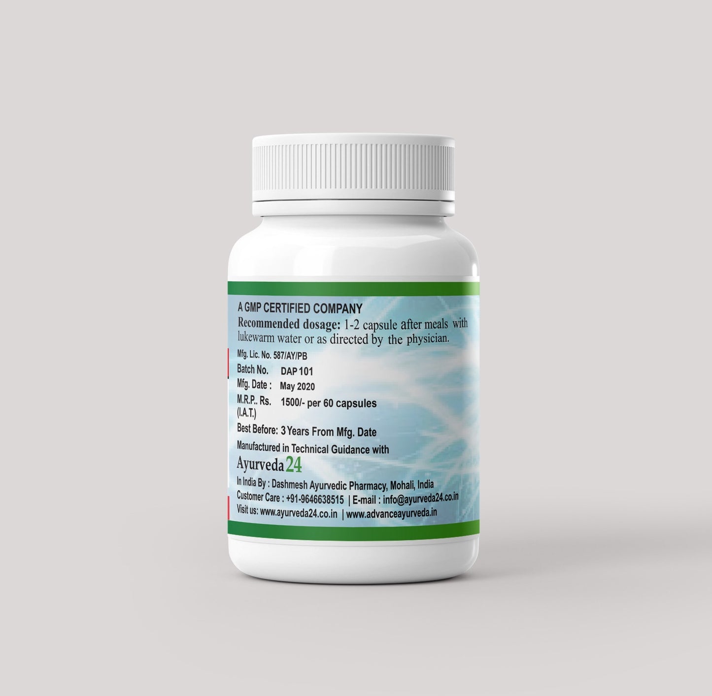 Lumbo Care - Ayurvedic Treatment for Musculoskeletal Disorders