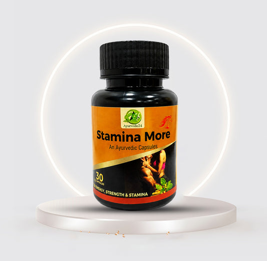 Stamina More – Ayurvedic Herbs to Improve Energy, Strength & Stamina