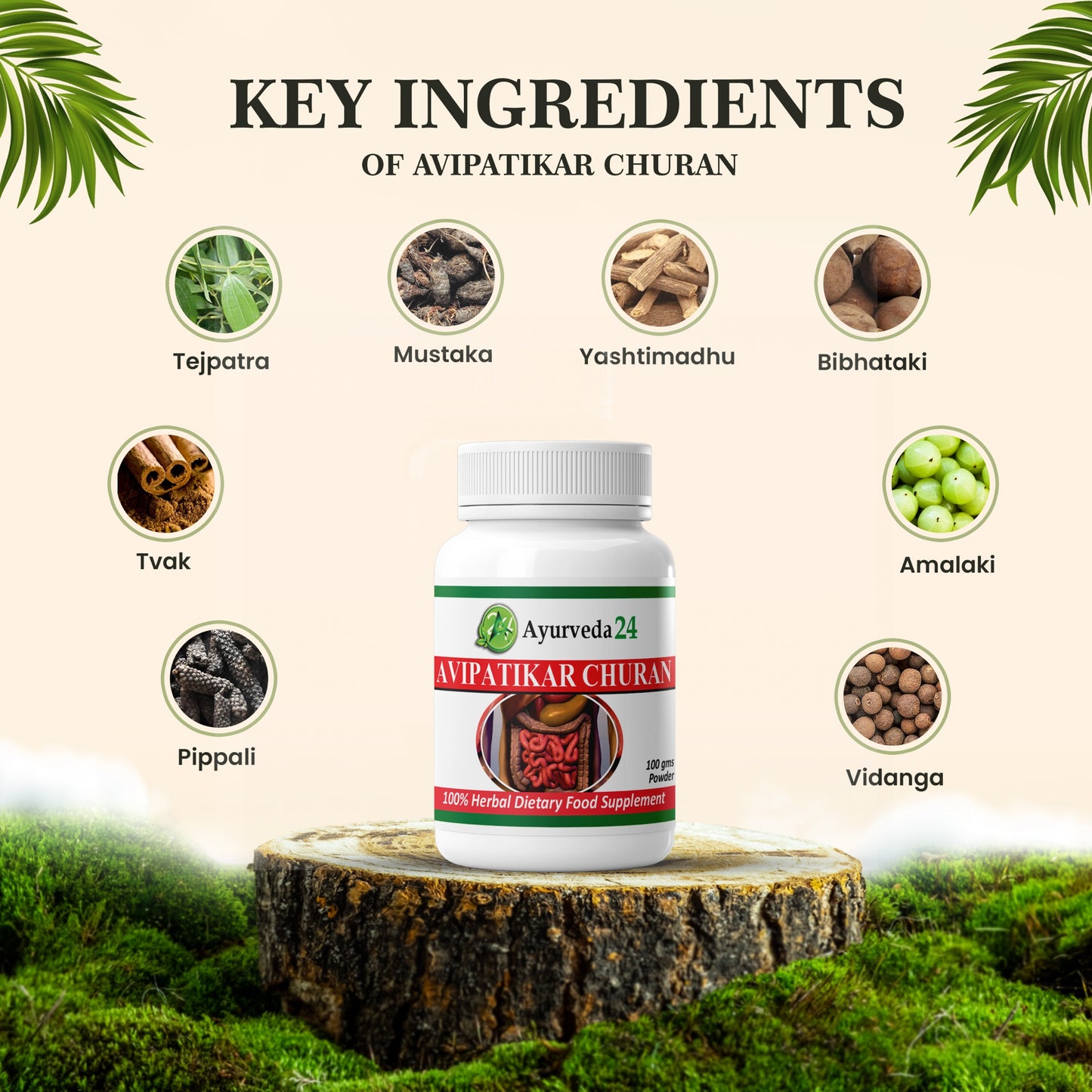 AVIPATIKAR CHURAN - Best Ayurvedic Medicine for Acidity & Digestion