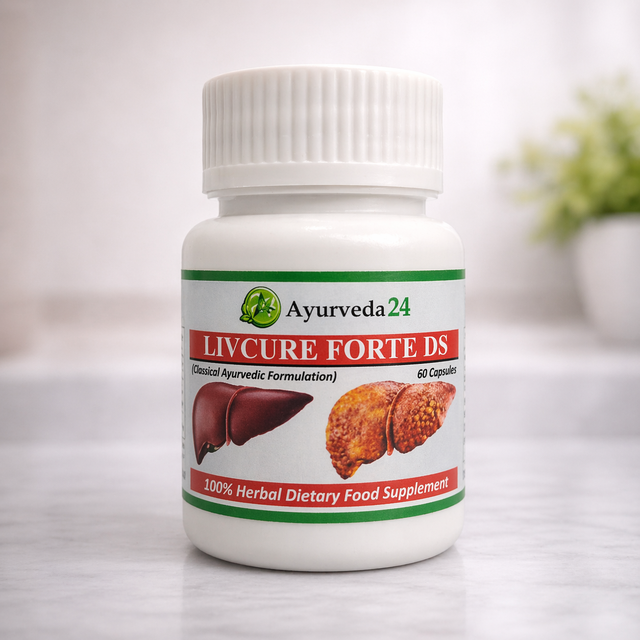 Livecure Fort DS - Best Ayurvedic Liver and Digestion Medicine