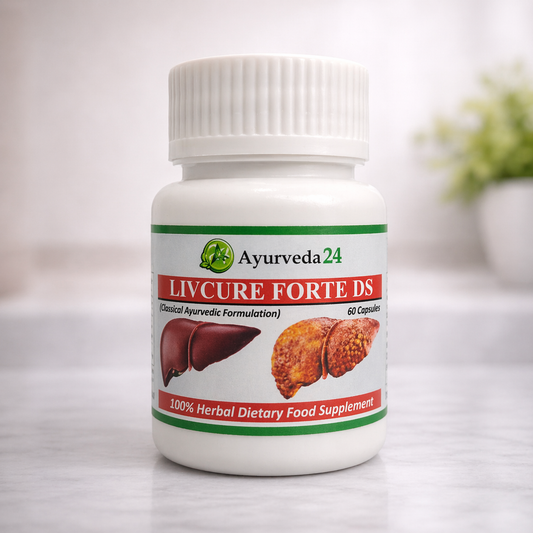 Livecure Fort DS - Best Ayurvedic Liver and Digestion Medicine